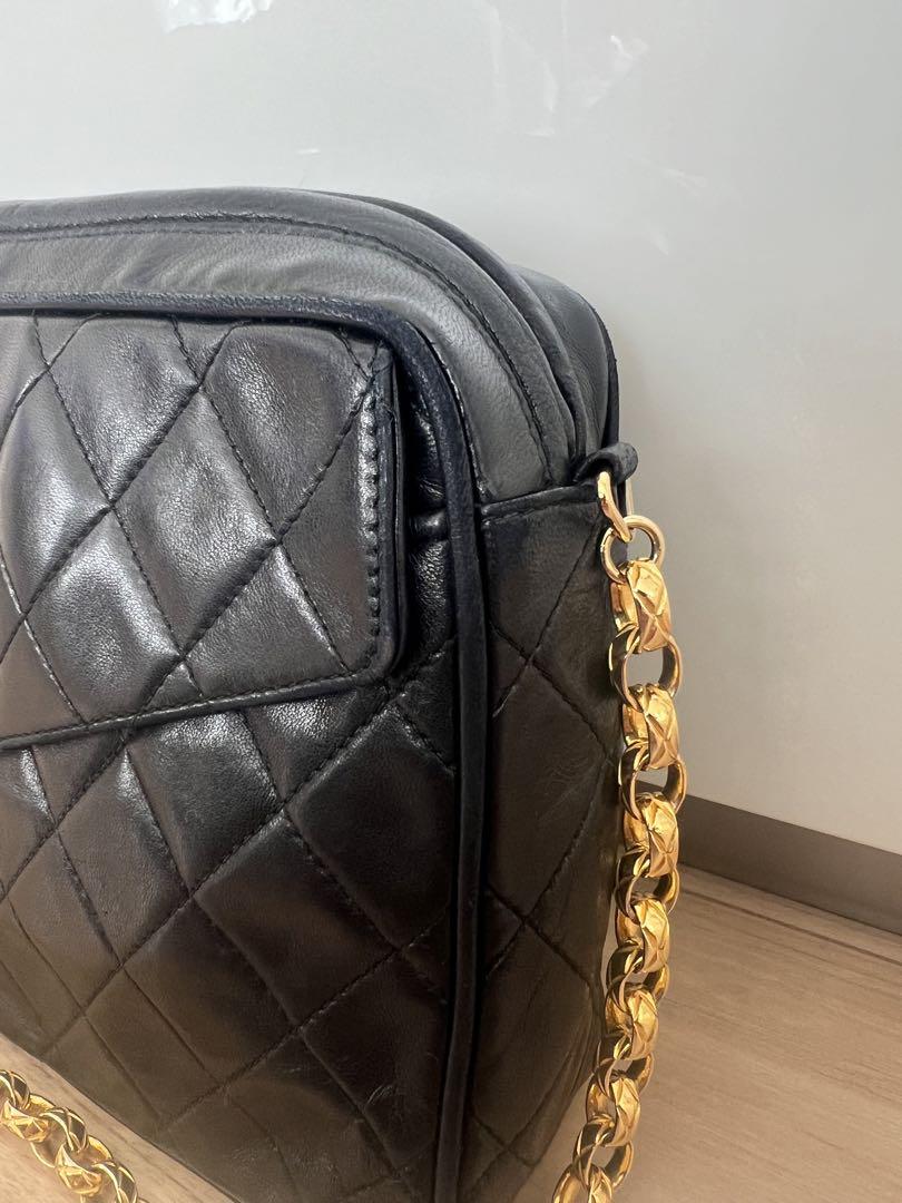 チャック　CHANEL マトラッセ ショルダーバッグ