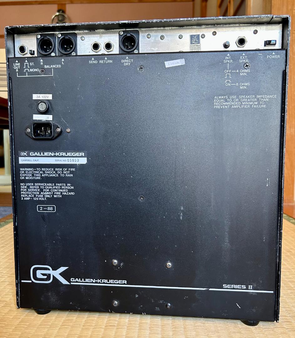 GKギャリエンクルーガー 200MB seriesⅡ ベースコンボ・アンプ GKギャリエンクルーガー 200MB seriesⅡ ベースコンボ・アンプ