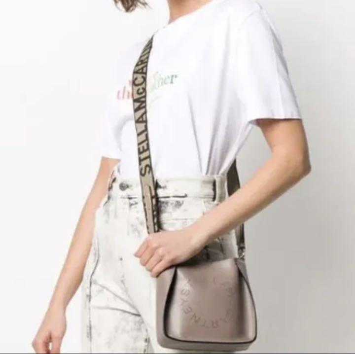 極美品❤ステラマッカートニー ミニステラ ロゴ LGxO3-m69654910515 ショルダーバッグ パンチング 最新作人気