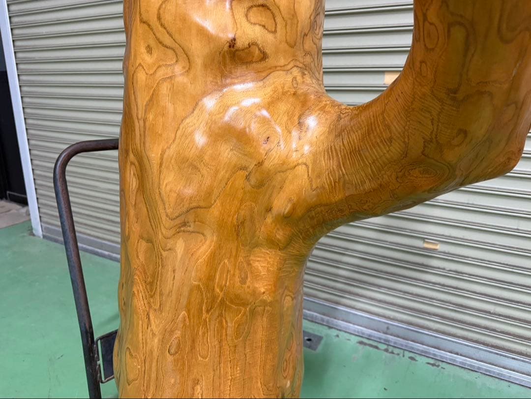 欅ケヤキ 丸太飾り・置物・盆栽台・木材 彫刻等・自然な木目 欅ケヤキ 丸太飾り・置物・盆栽台・木材 彫刻等・自然な木目