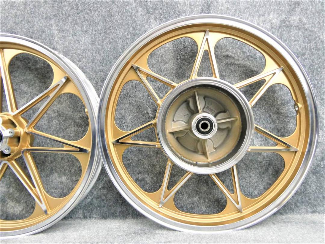 【利益還元祭】ＲＺ２５０　ＲＺ３５０　キャストホイール　ゴールドセブン　/ 金