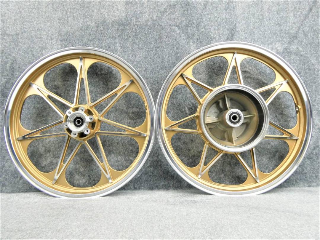 【利益還元祭】ＲＺ２５０　ＲＺ３５０　キャストホイール　ゴールドセブン　/ 金