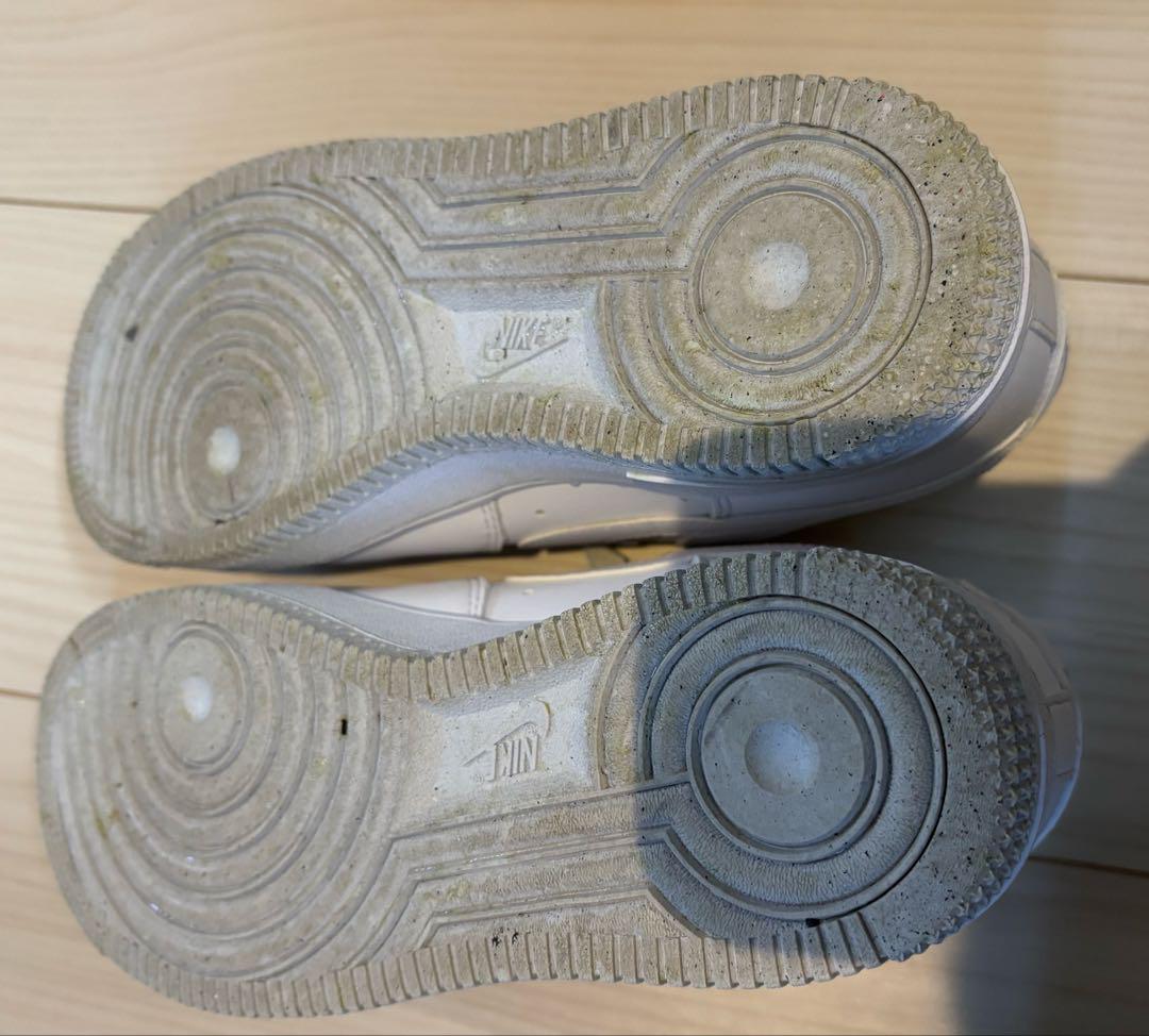 NIKE エアフォース1 23.5 スニーカー　白　レディース