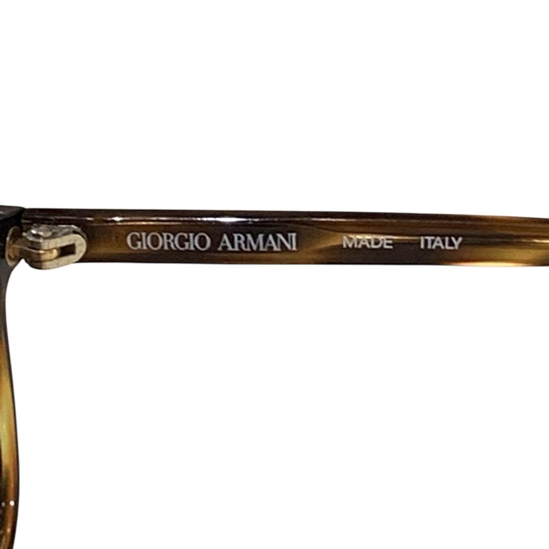 GIORGIO ARMANI サングラス ベッコウ柄 ブラウン セレブ風