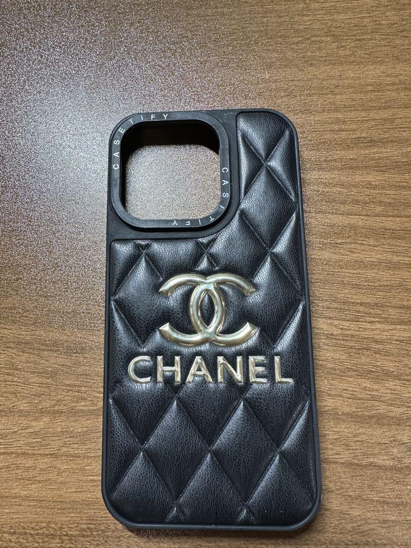 CHANEL iPhoneケース 黒 キルティング CHANEL キルティング iPhone 14 Pro ケース - メルカリ