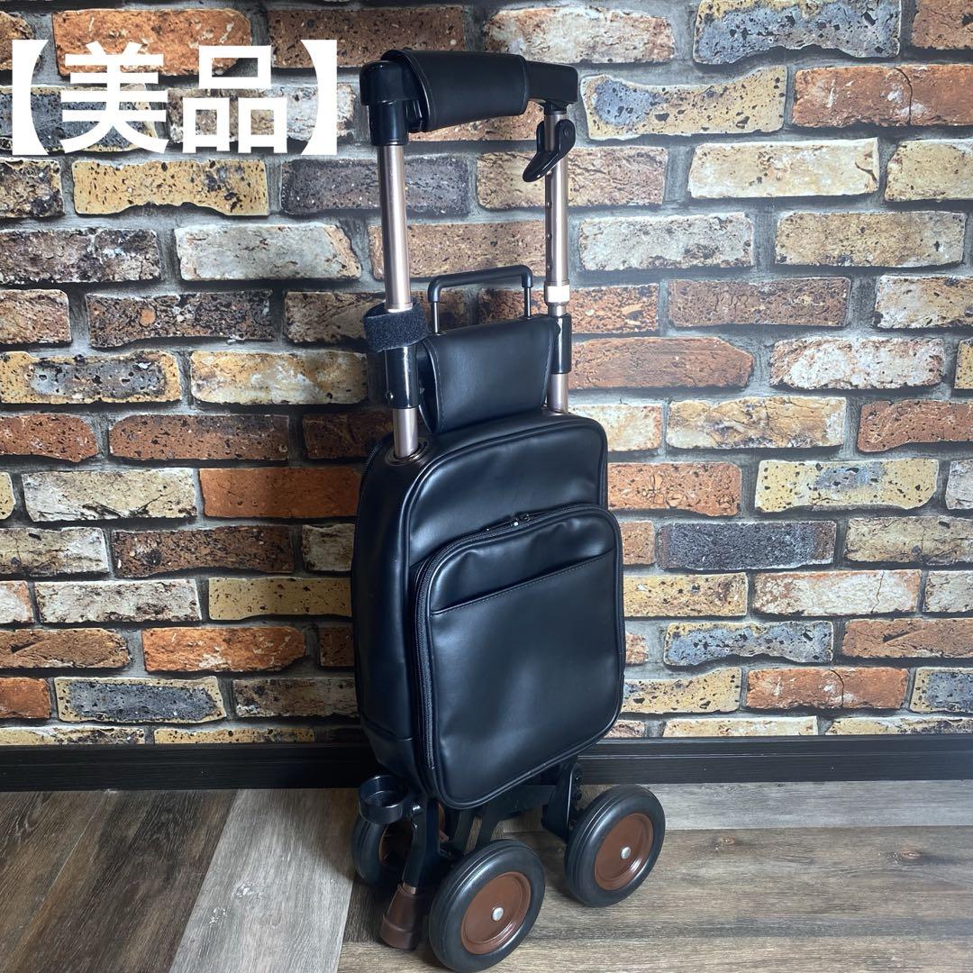 【美品】キャリーステッキ・ライト168 象印 歩行補助具