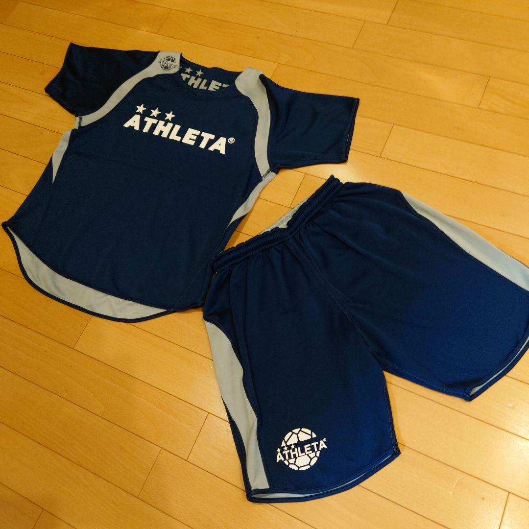 ATHLETA サッカーウェア ネイビー