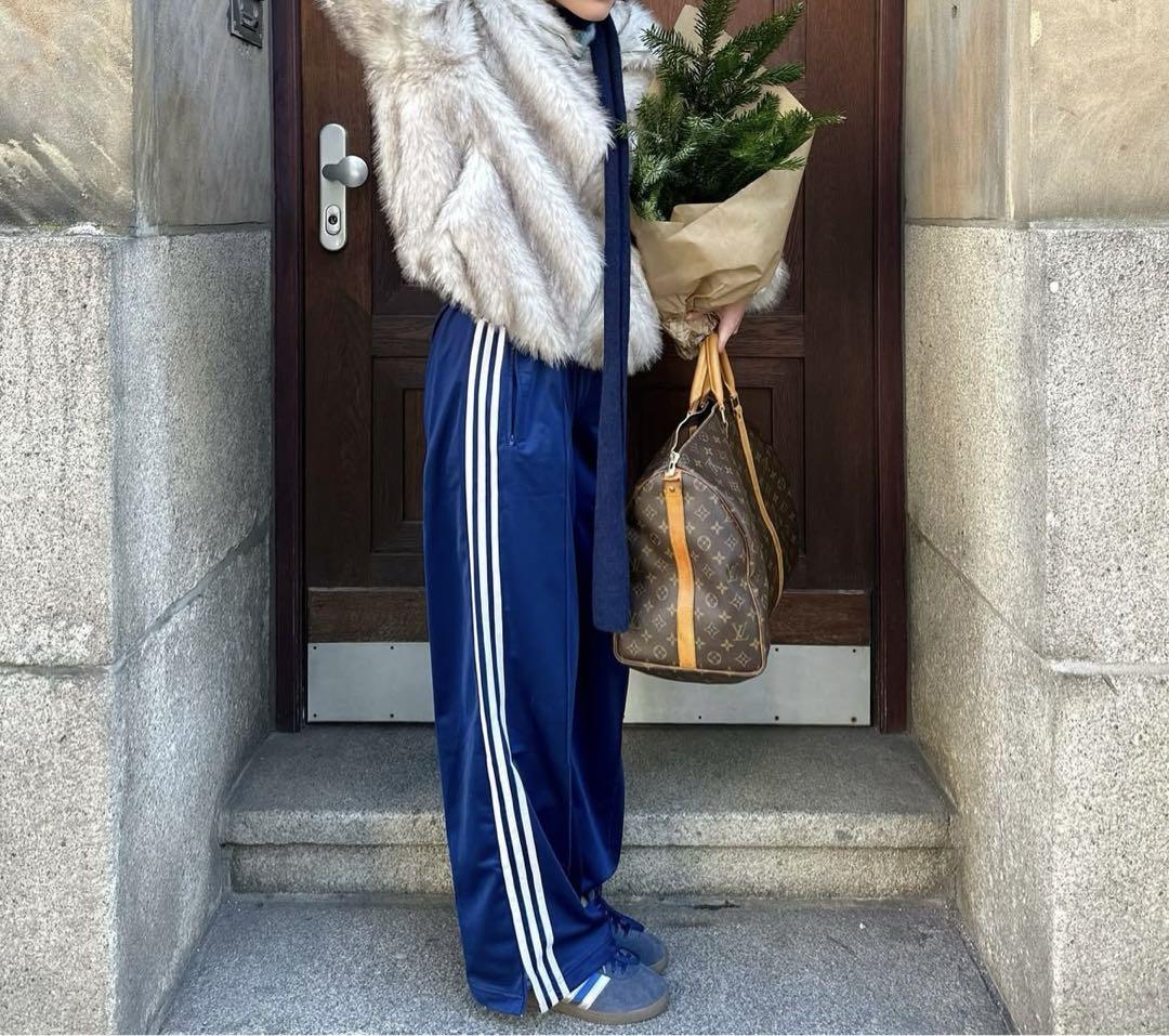 arca vintage adidas トラックパンツ ネイビー ジャージ