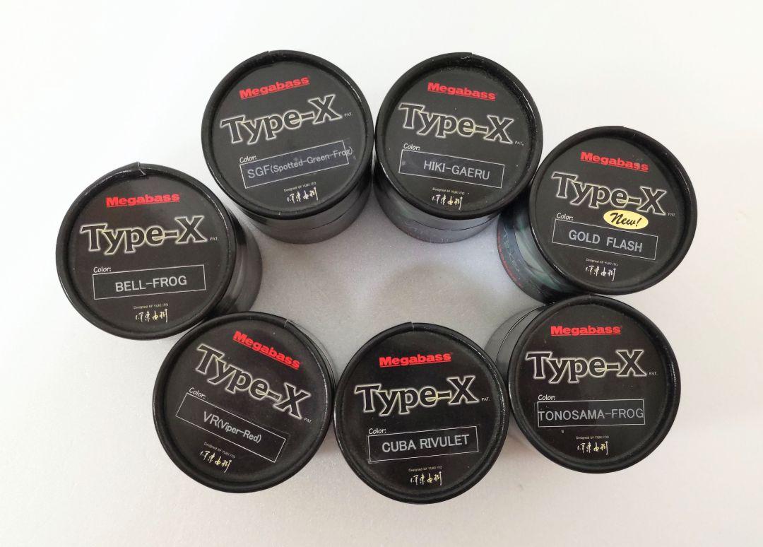 Megabass メガバス TYPEX タイプエックス セット