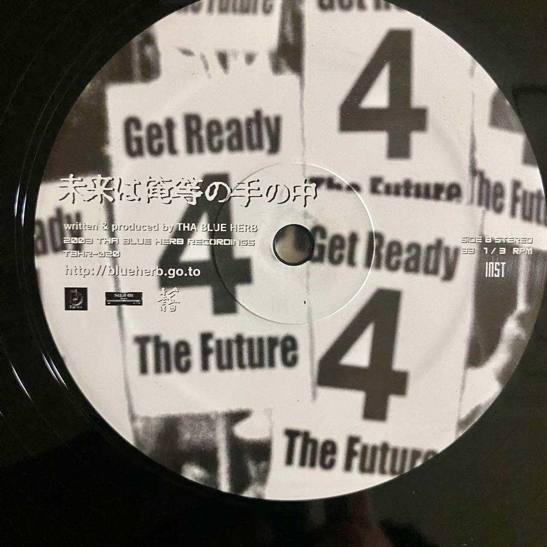 THA BLUE HERB / 未来は俺等の手の中 12inch レコード