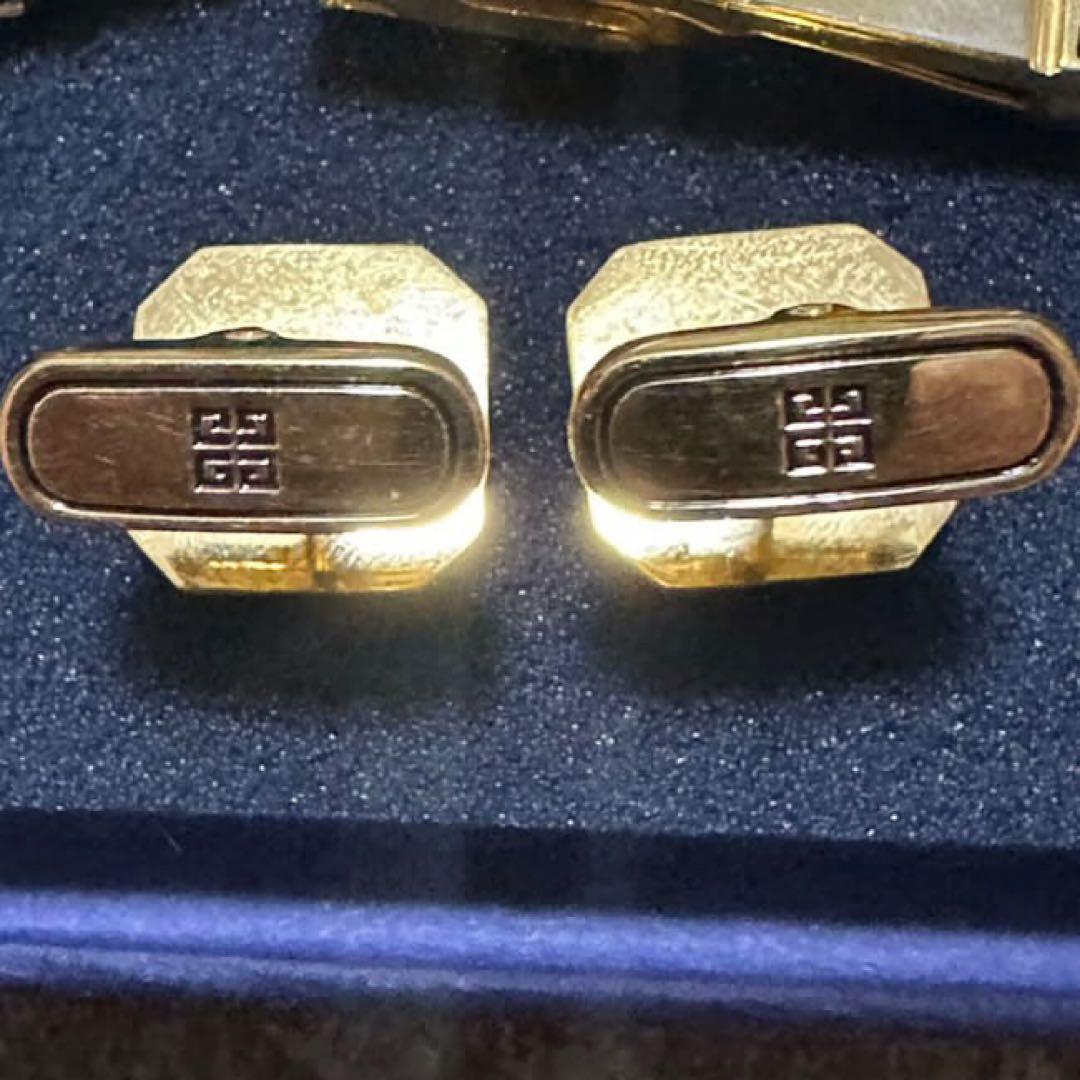 GIVENCHY christian diorネクタイピン カフス4点セット