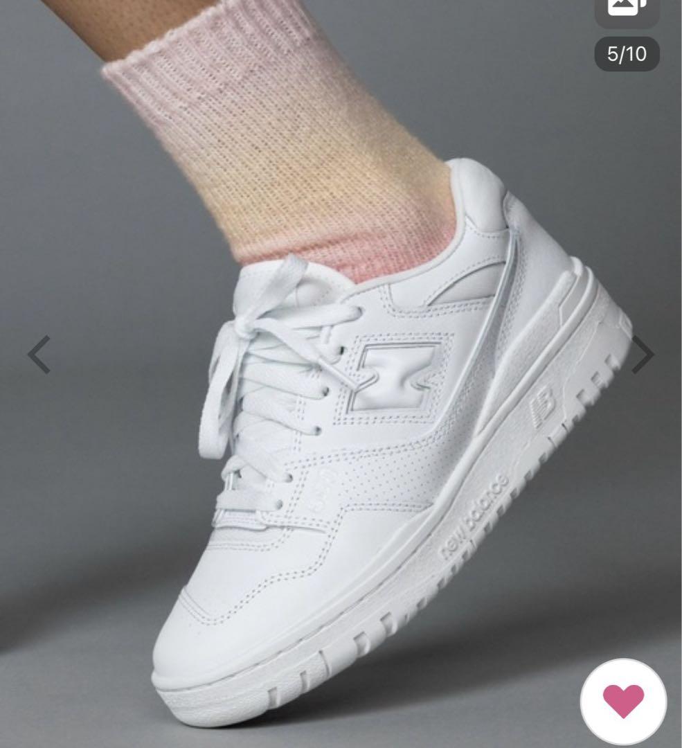 さ*さ様 【美品】New Balance 550 24cm 新品 ニューバランス スニーカー 550 ホワイト 24cm一 番