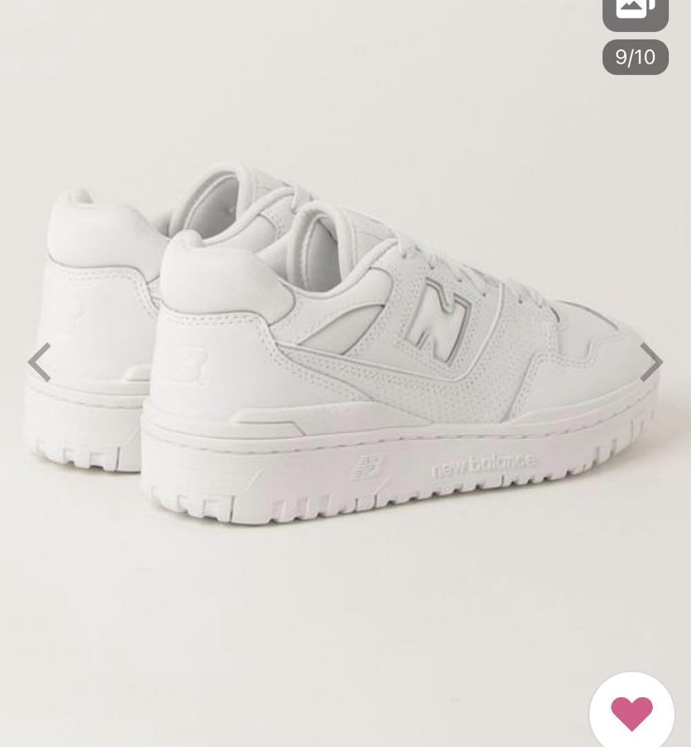 さ*さ様 【美品】New Balance 550 24cm 新品 ニューバランス スニーカー 550 ホワイト 24cm一 番