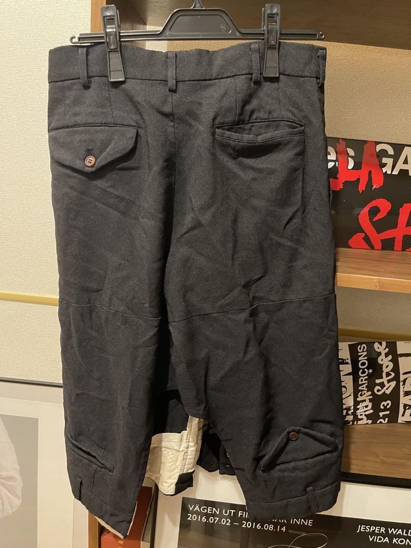 コムデギャルソンオムプリュス　24ss サイドロングショートショートパンツ 専用】新品未使用 24ss 稀少 コムデギャルソンオムプリュス