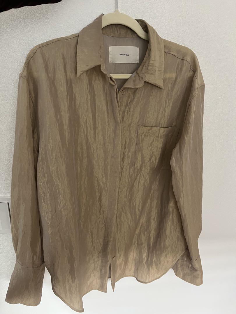 トップス todayful Chambray Pocket Shirts