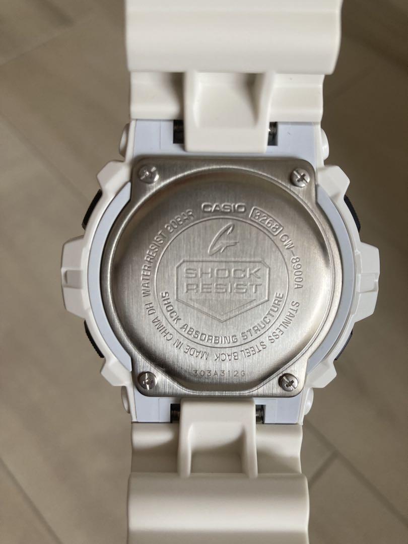 G-SHOCK 8900 SERIES GW-8900A ホワイト