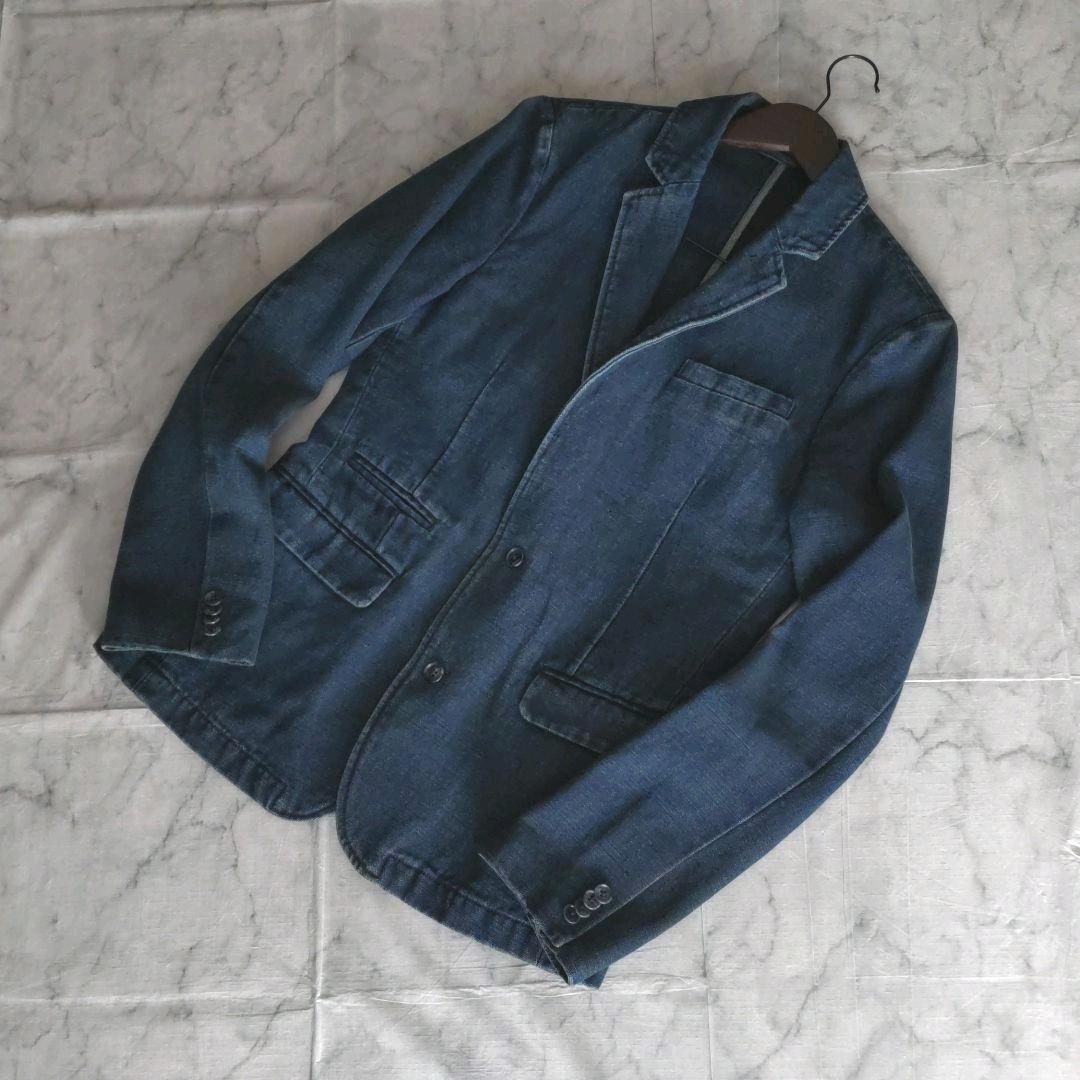 定番正規品 ARMANI 2B テーラードジャケット 藍染 PrIR3-m69672383220 EXCHANGE インディゴ 限定品安い