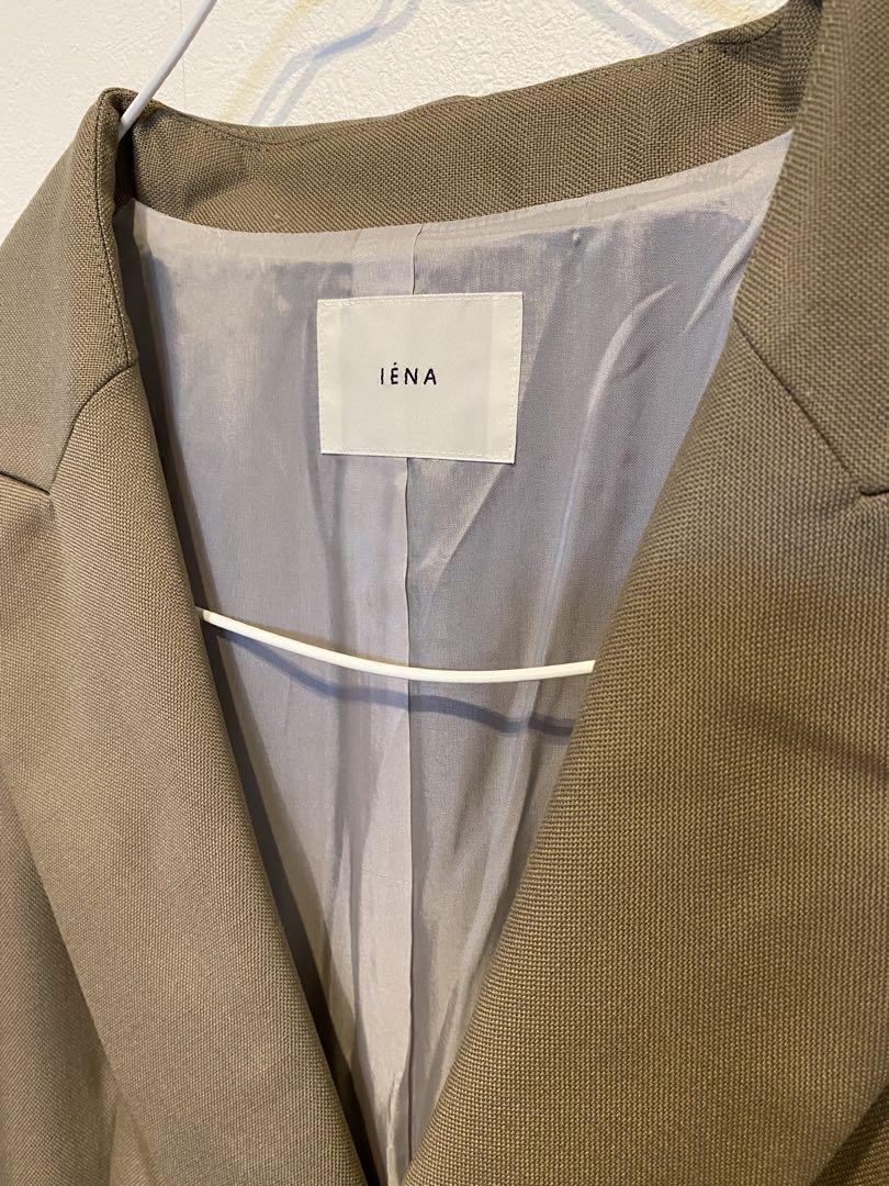 【定価31,900円】IENA ウールダブルブレストジャケット◆