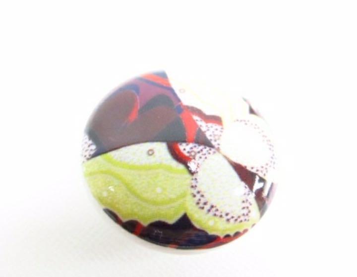 【おまけ付】 MORI 帯留め】HANAE 美麗蝶 和装小物 新品 陶器製 水着・ラッシュガード