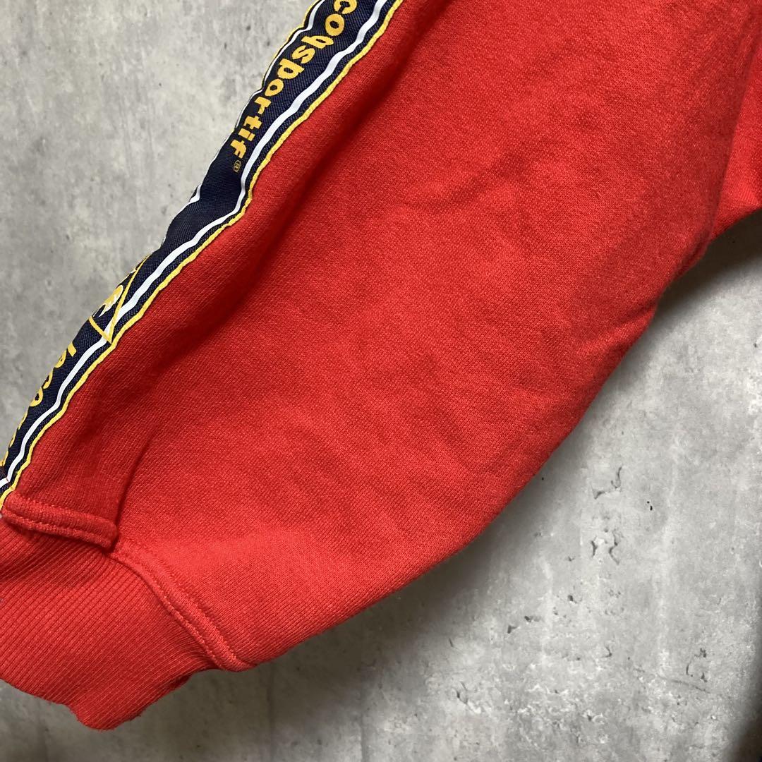 le coq sportif ルコック 長袖 ハーフジップトレーナー 赤 紺 M