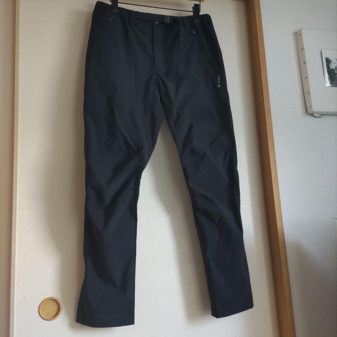フォックスファイヤー トレッキングパンツ メンズLサイズ 黒登山ウェア・アウトドアウェア