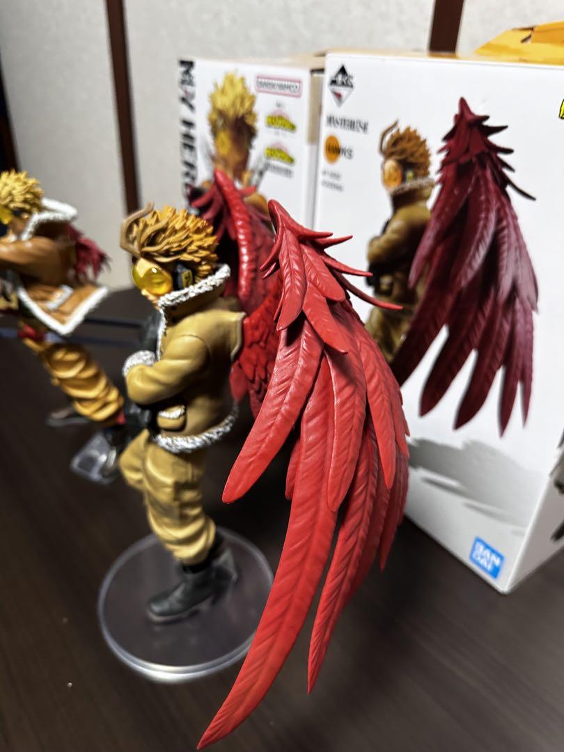 ヒロアカ一番くじ D賞ホークスフィギュア
