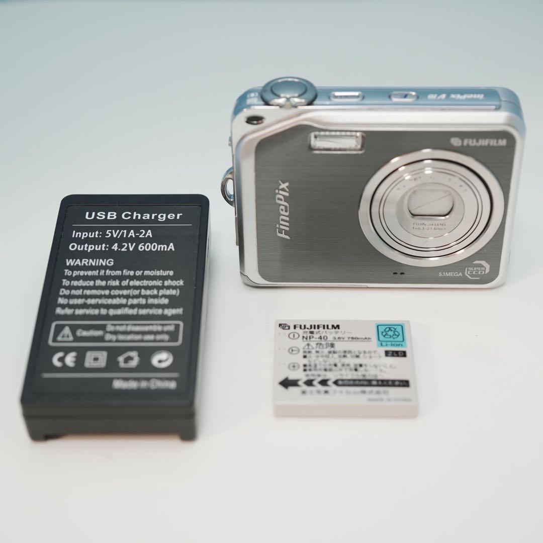 Amazon | FUJIFILM デジタルカメラ FinePix V10 オレンジ