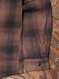 即完売CHALLENGER L S CHECK WORK SHIRT ブラウン GYvig-m69681775570 新品セール
