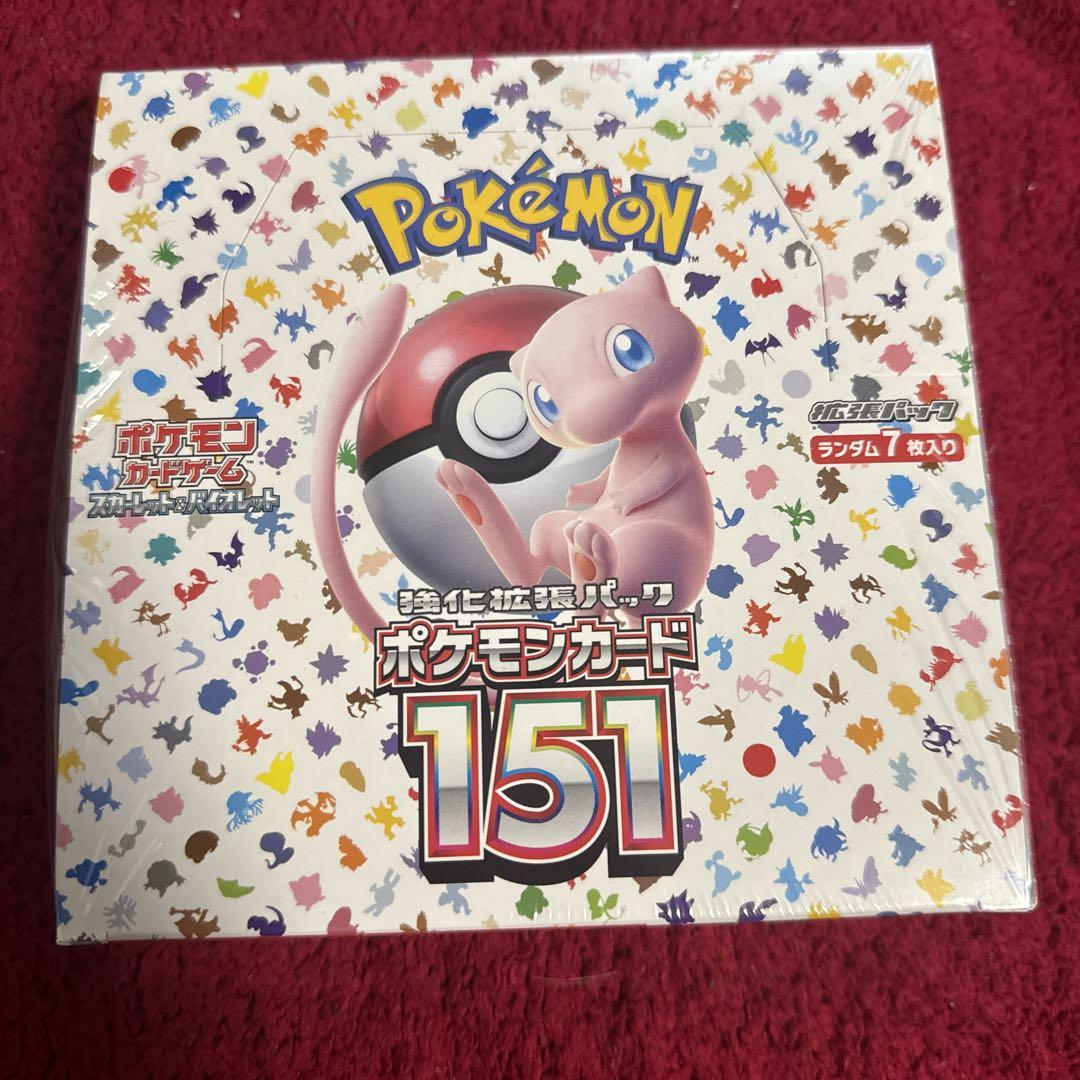 ポケモンカードゲームポケモンカード151 新品未開封