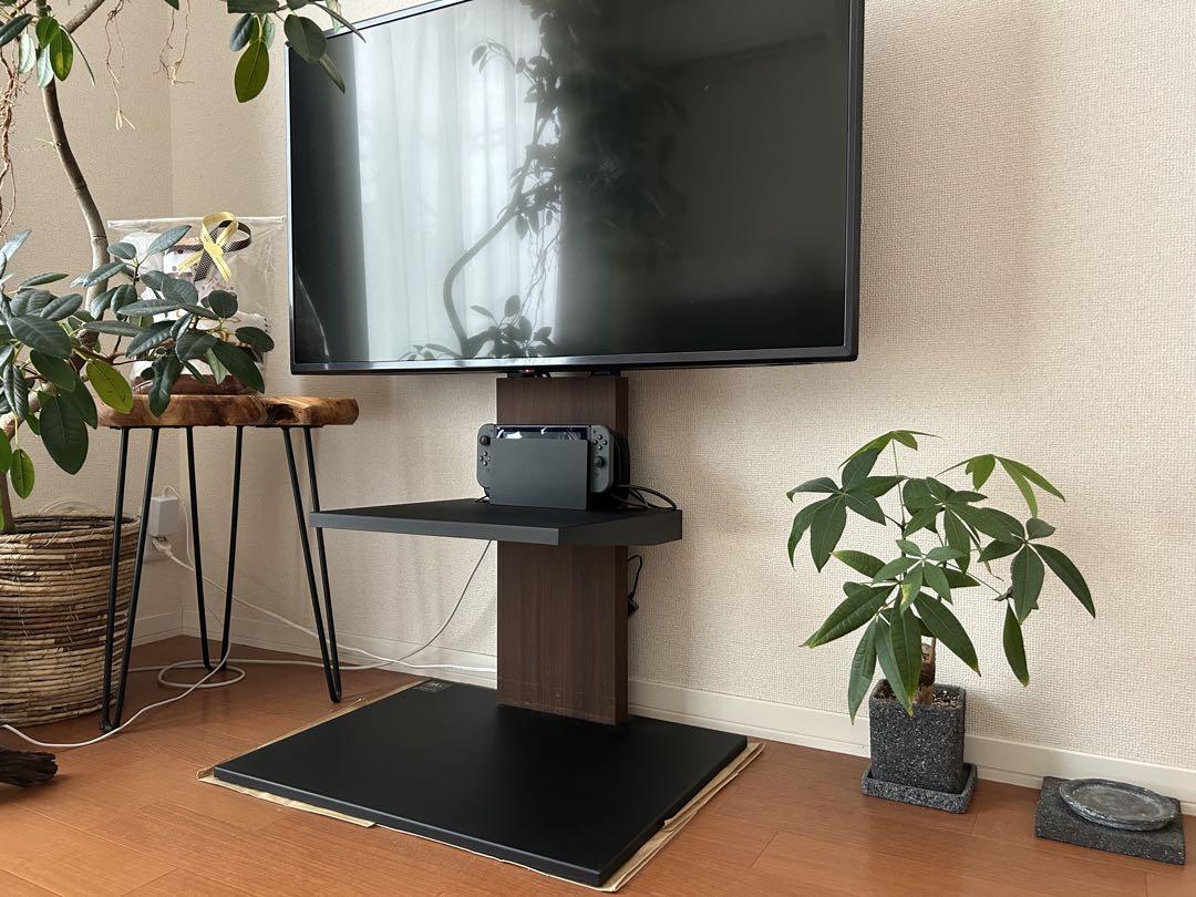 WALL テレビスタンド ロータイプ ウォールナット