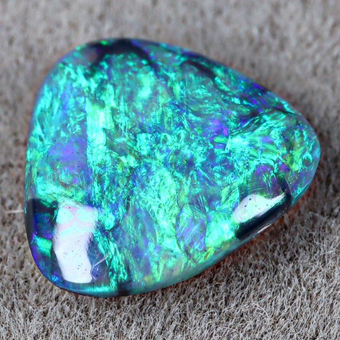 1.010ct ブラックオパール オーストラリア ルース 裸石 ジュエリー 天然