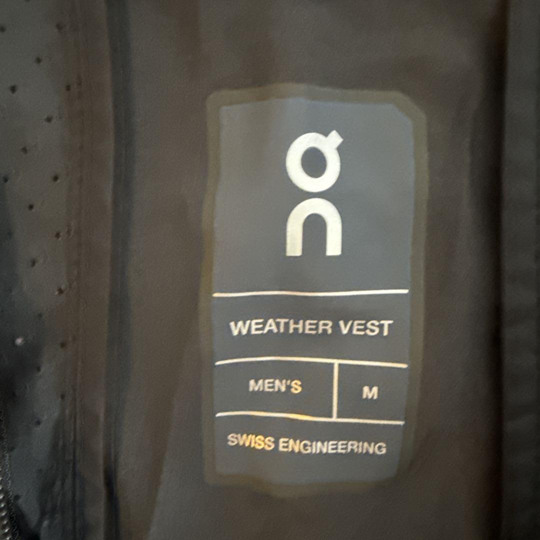 ON Weather Vest メンズ M ブラック