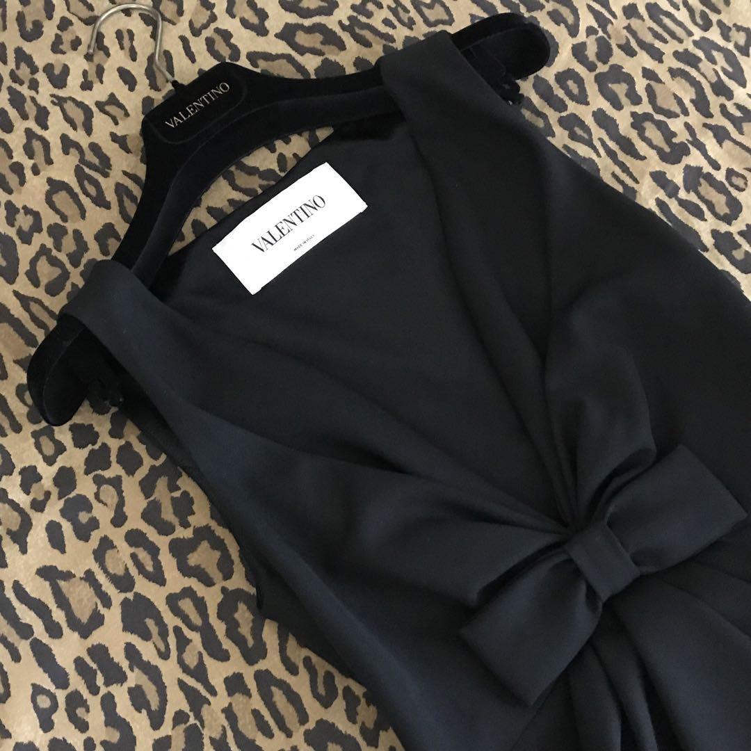 未使用 VALENTINO ドレス BLACK SIZE4 - メルカリ