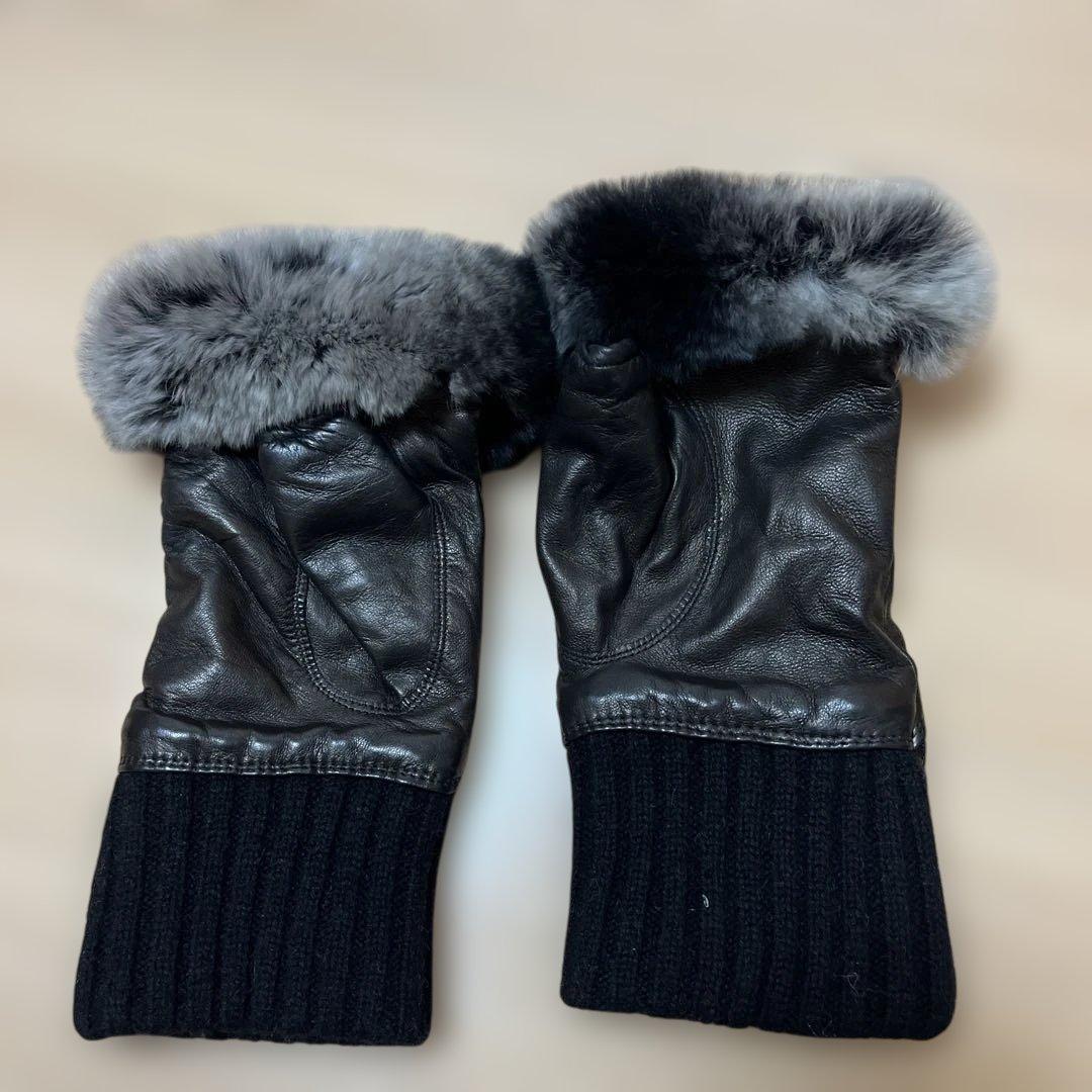 Sermoneta gloves セルモネータ ブラック - メルカリ