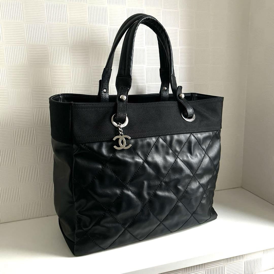 【美品】CHANELシャネル パリビアリッツ トートバッグ