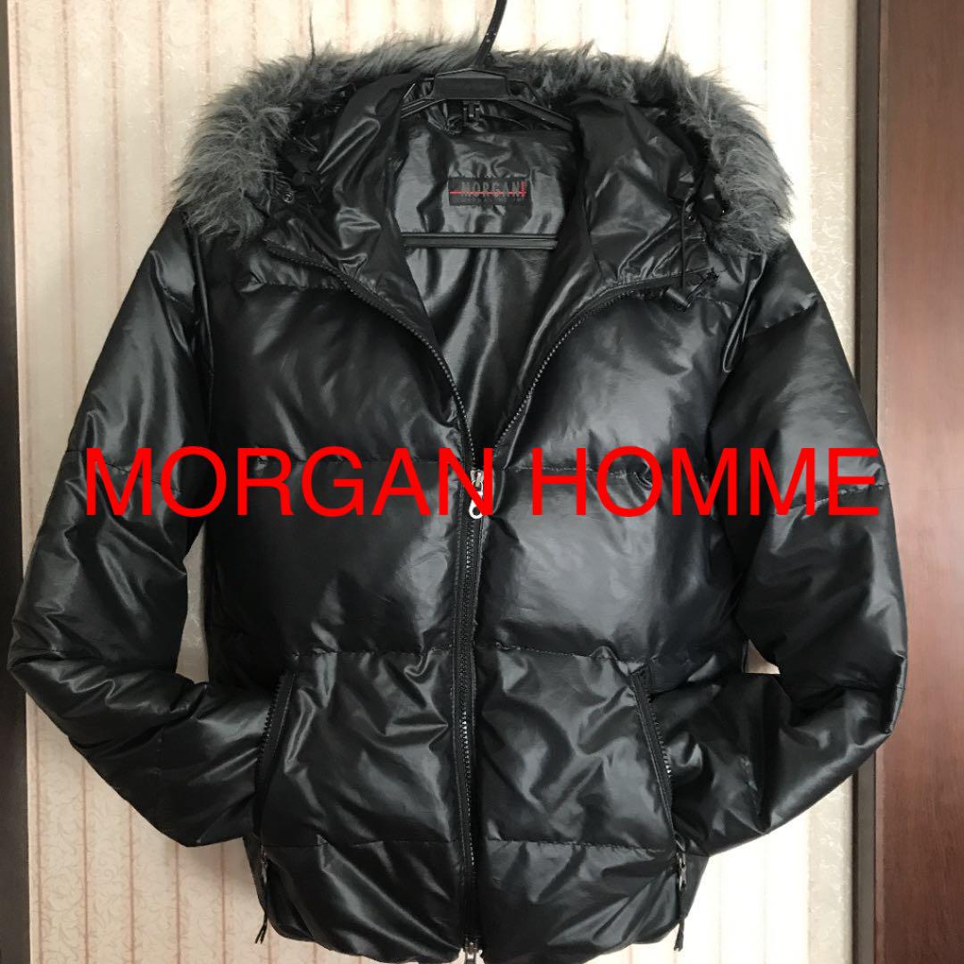 42%割引 新着 MORGAN HOMME ダウンジャケット ダウンジャケット トク割&送料無料 モルガンオム レザーコーチジャケット レザージャケット