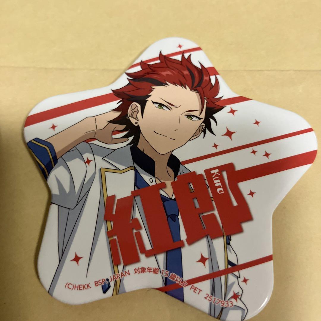 あんスタ 鬼龍紅郎 ハート・星缶バッジ 9点 - メルカリ