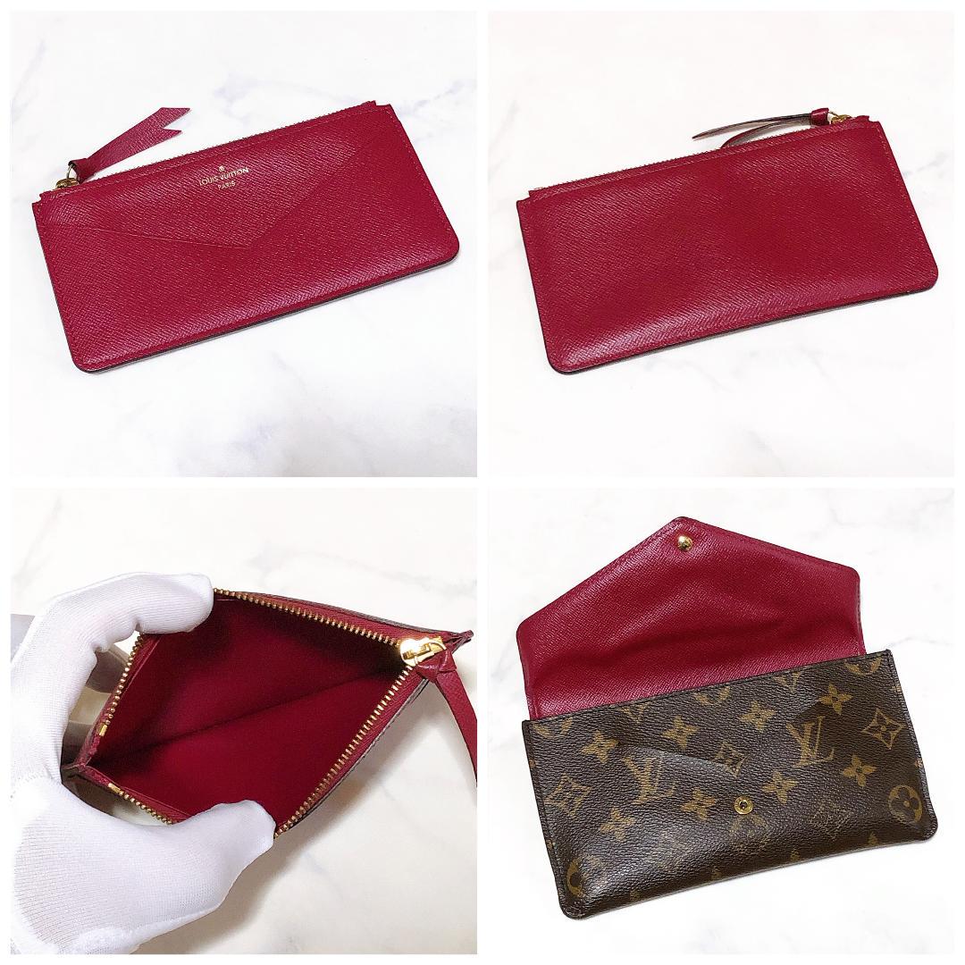 ルイヴィトン ウォレット 希少 レア hKtiI-m69692411270 長財布 モノグラム ブラウン&ワインレッド クーポン
