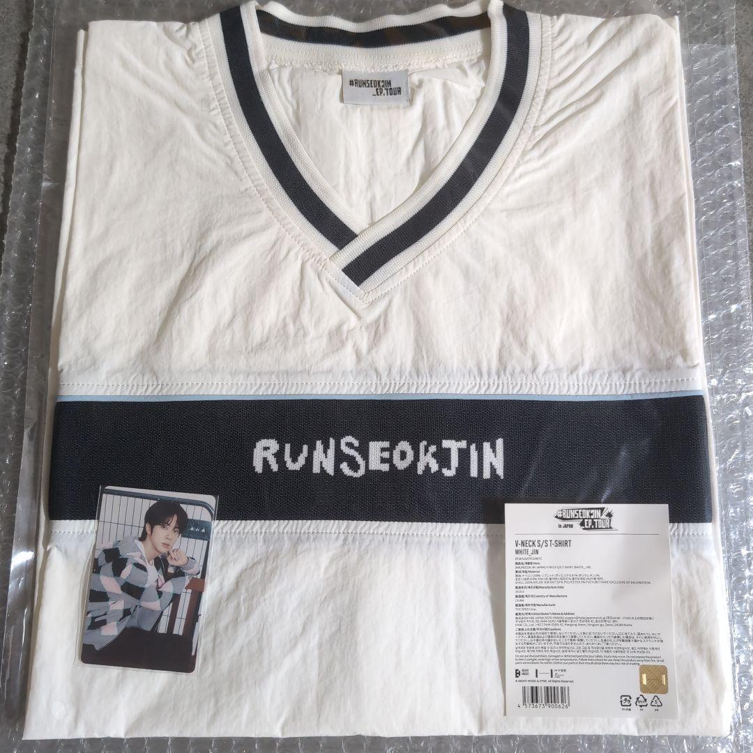 #RUNSEOKJIN_EP.TOUR in JAPAN 　Vネックシャツ白