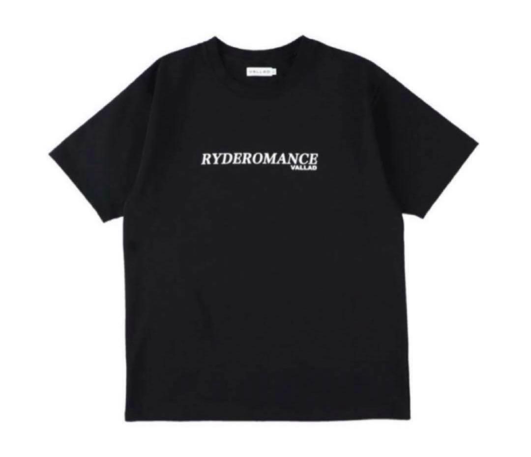 VALLAD RYDE ROMANCE Tシャツ XL VALLAD RYDE ROMANCE TEE BLK XL