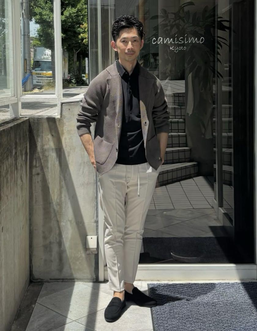 【新品未使用】FILIPPO DE LAURENTIISニットジャケット