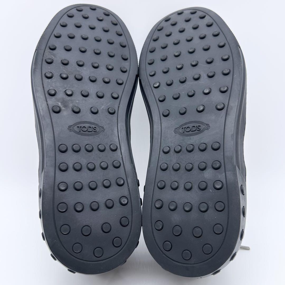 定価9.7万✨TOD'S トッズ Tロゴ レザー スニーカー ブラウン 26.5