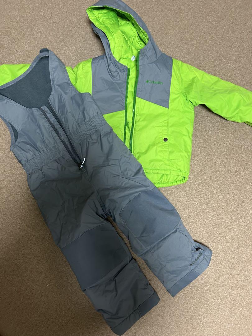 Columbia 子ども用 3T ピンク ジャケットとオーバーオールセット 楽天市場】Columbia コロンビア キッズ スキーウェア上下セット