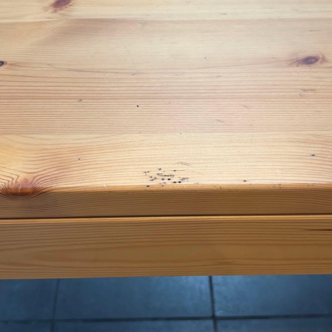 無印 パイン材デスク傷や汚れあり MARWIL-DEMENAGEMENTS_CH