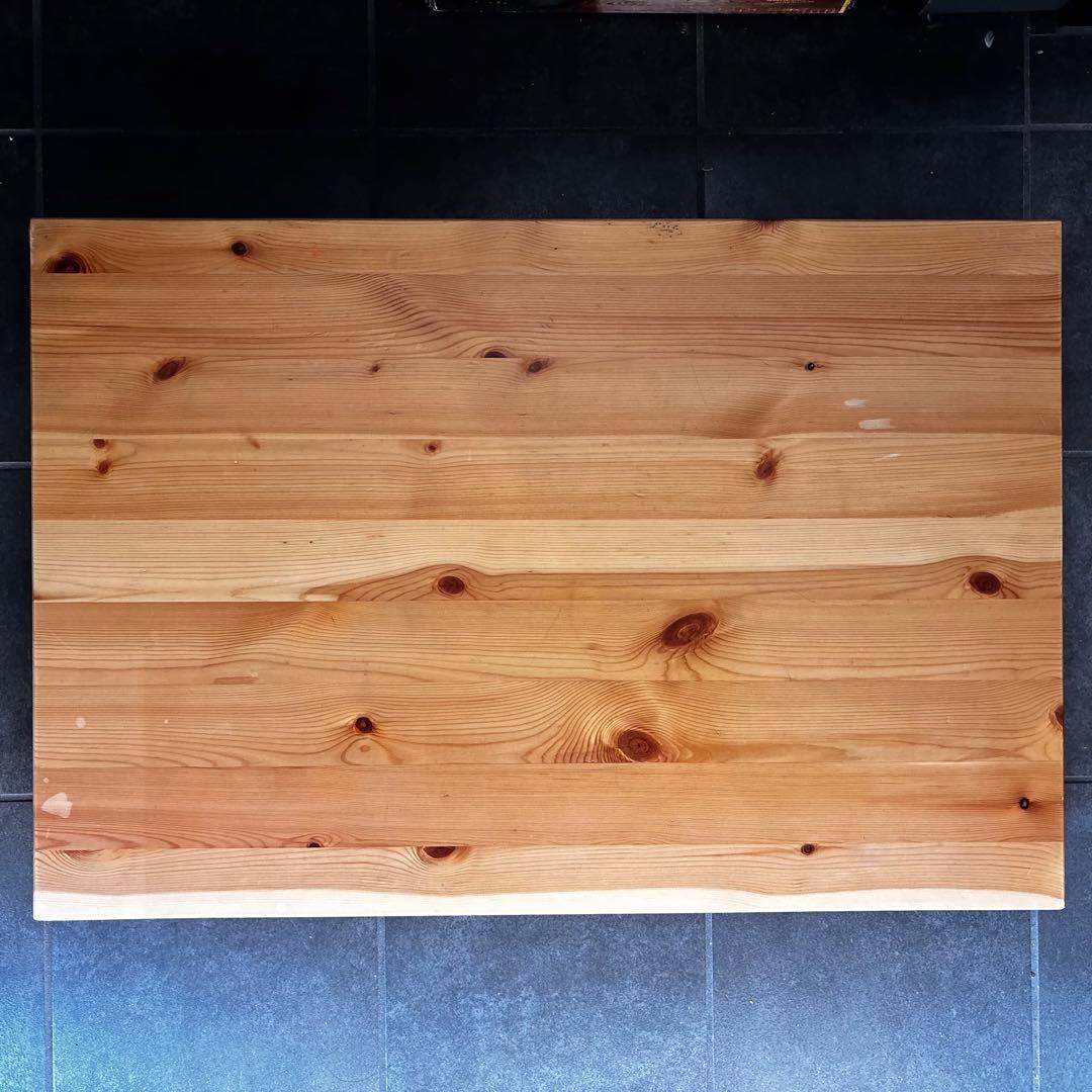 パイン材デスク傷や汚れあり