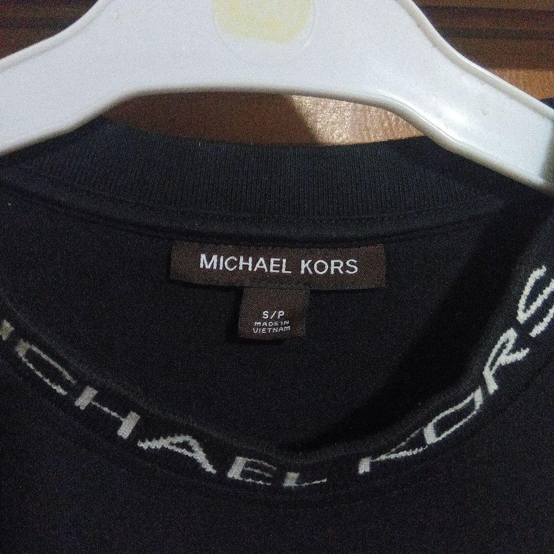MICHAEL KORS ブラック長袖カットソー MICHAEL KORS ブラック長袖カットソー