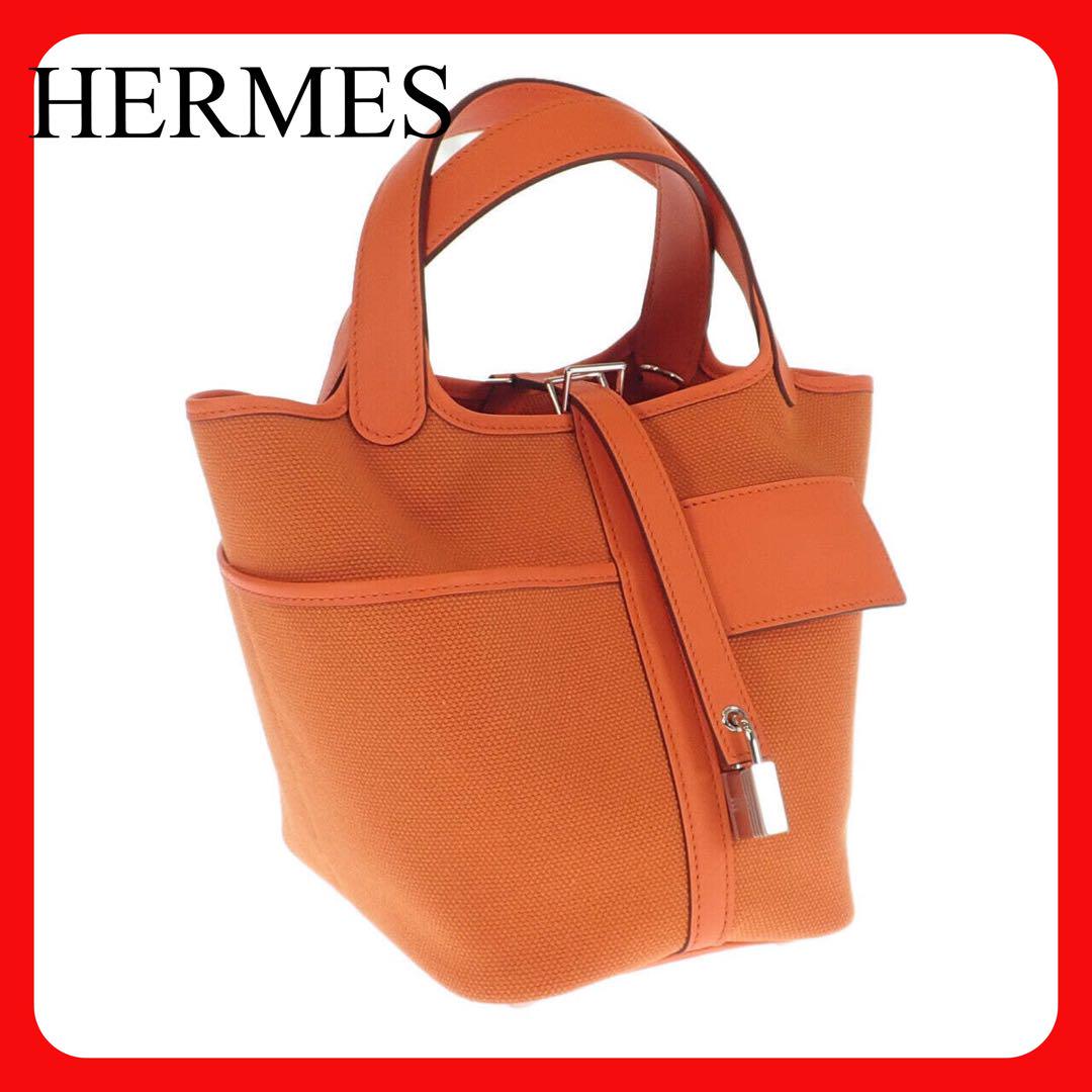 【HERMES】ピコタンロックPM ポケット ハンドバッグ