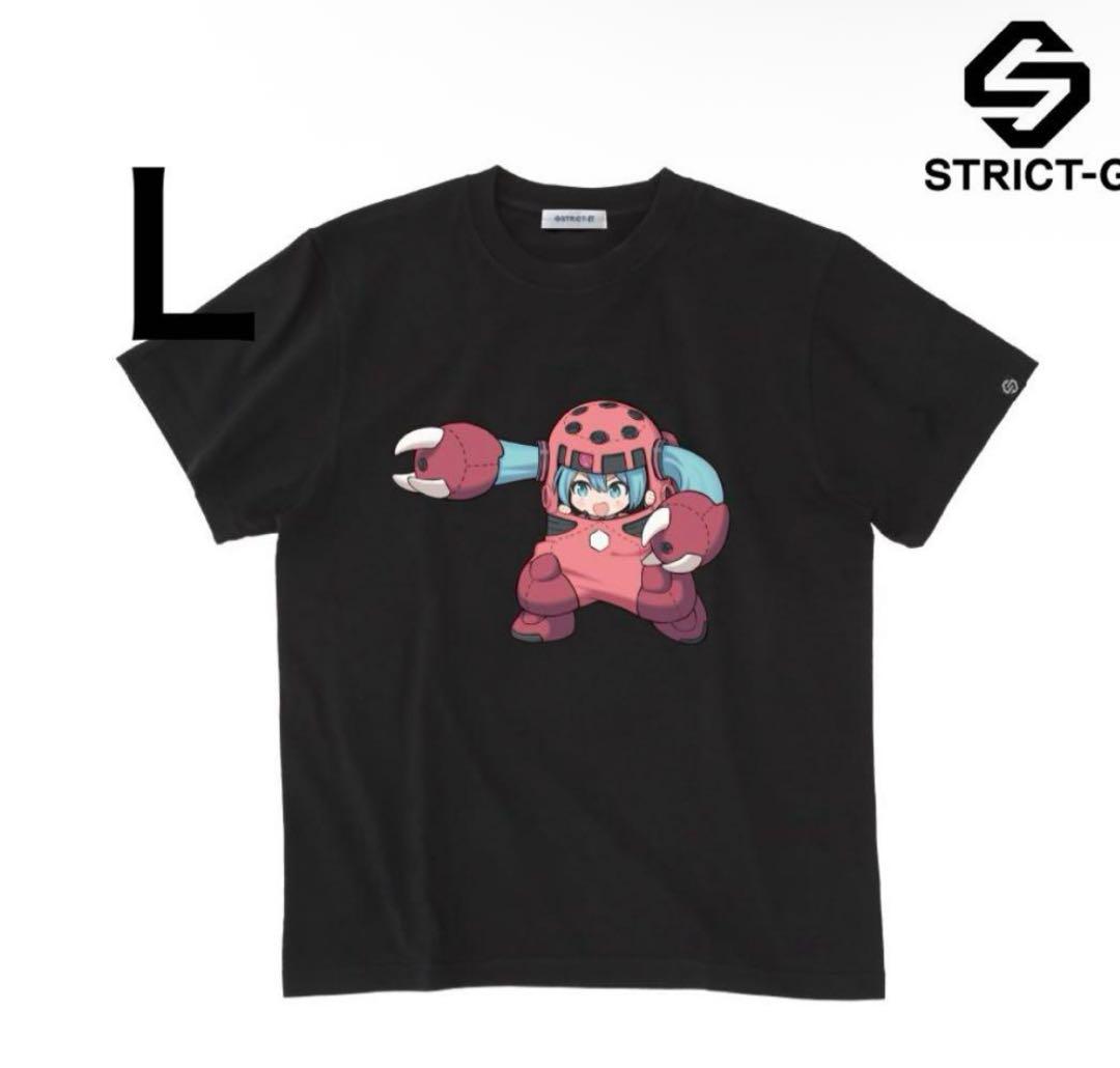 M　STRICT-G　初音ミク×ズゴック（シャア専用）　Ｔシャツ　ガンダム