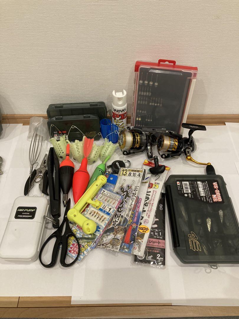 釣り道具セット（リール・ルアー・仕掛け）