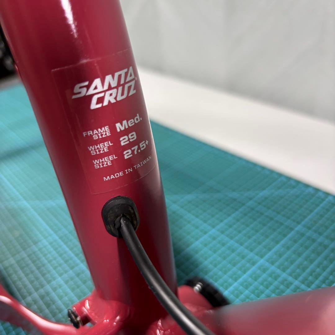 santacruz chameleon フレームフォークセットSANTA CRUZ BRIGHTFACE_UK